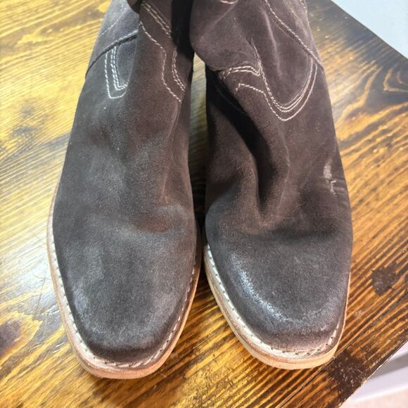 Sam Edelman Gray Boots Size 8 - Picture 3 of 11